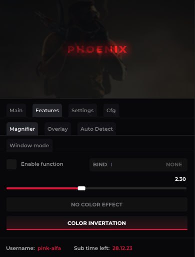 Скриншот Phoenix CS:GO Macro_1