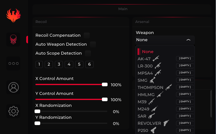 rust macros recoil setting