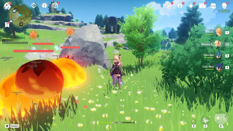 GENSHIN IMPACT Cheats gameplay screenshot 2 — ESP, aimbot, and hacks preview